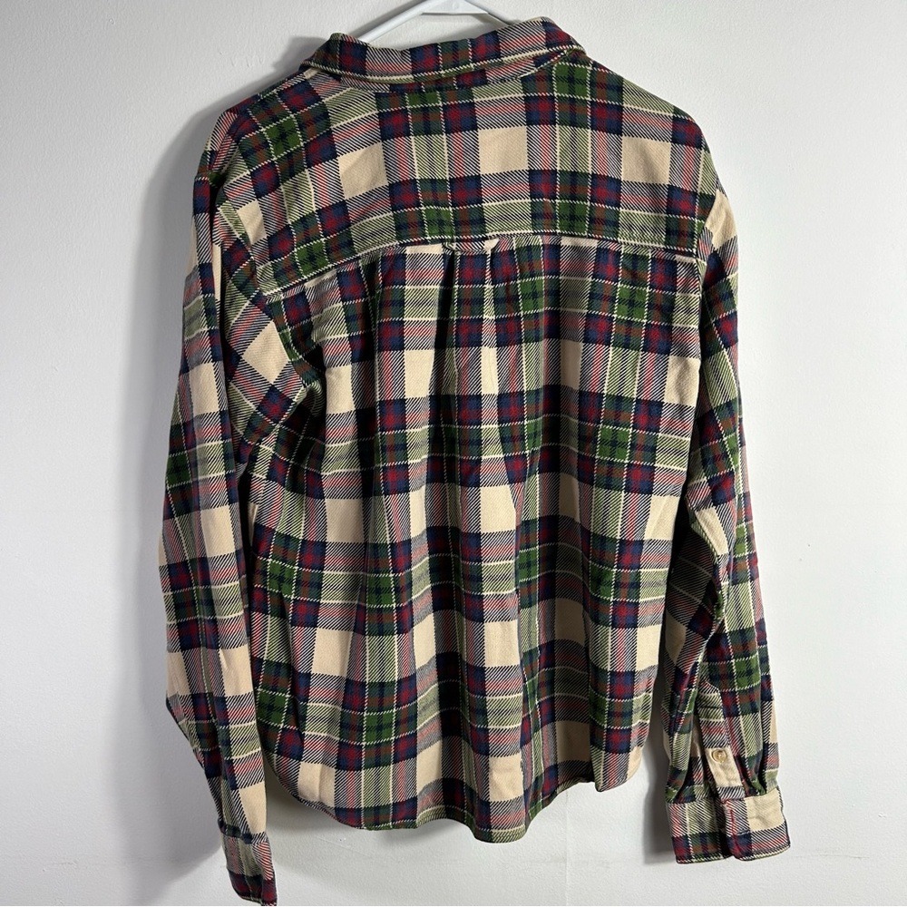 Abercrombie & Fitch Men's Multicolor Plaid Button Down Size Large 100% Cotton - Picture 8 of 9